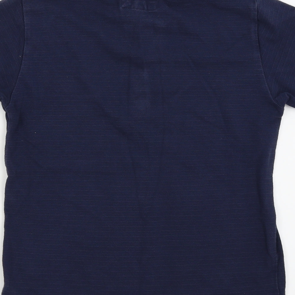 Jasper Conran Boys Blue Check  Basic Polo Size 9-10 Years