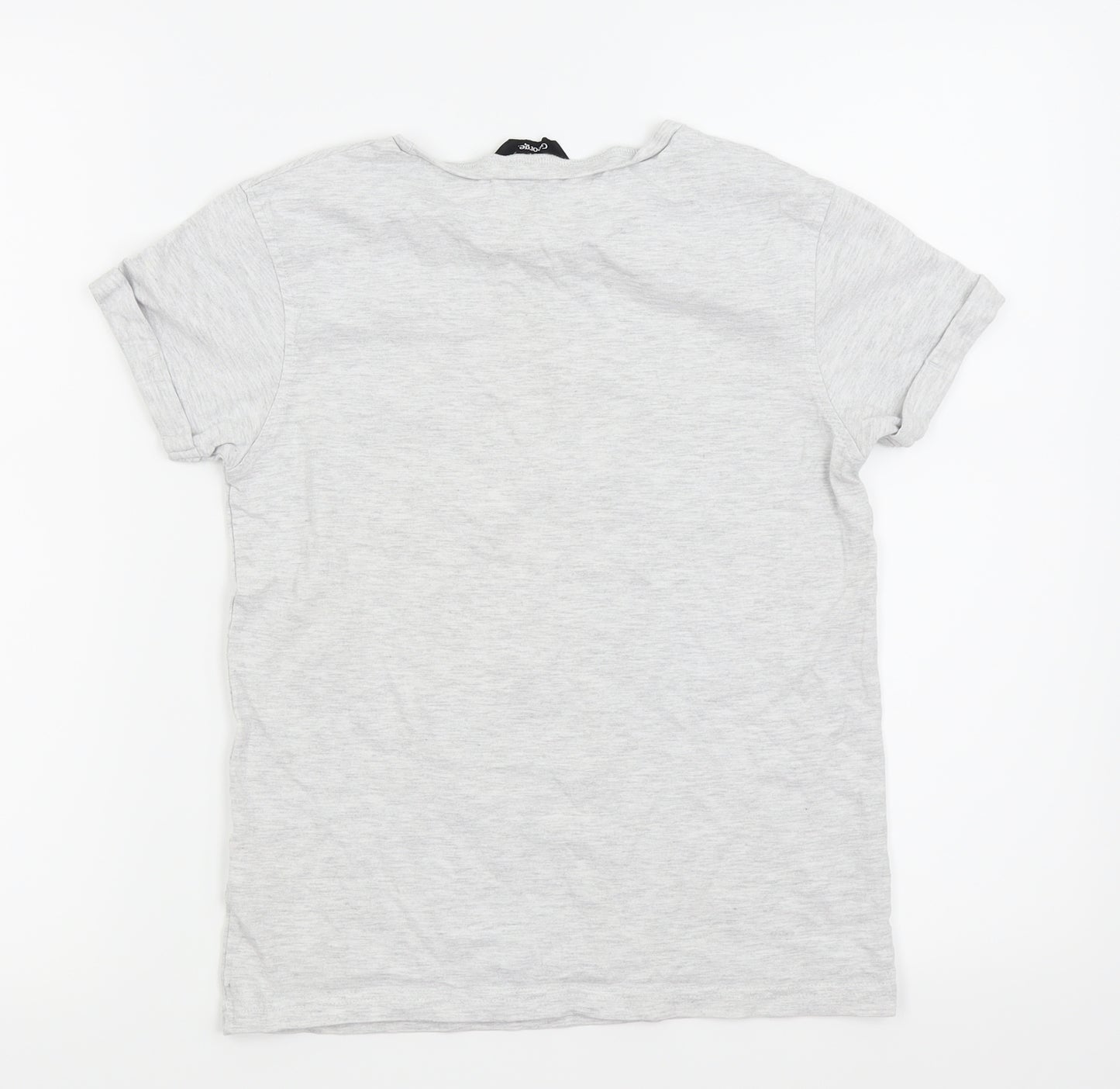 Asda George Boys Grey   Basic T-Shirt Size 10-11 Years