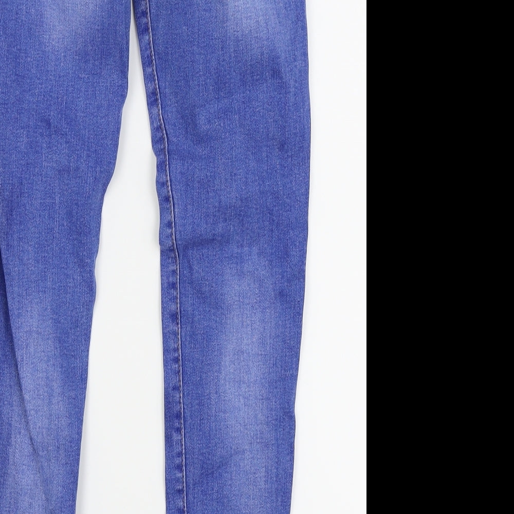 denim and co Womens Blue   Skinny Jeans Size 4 L24 in