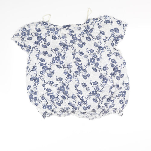 NEXT Womens White   Basic T-Shirt Size 20