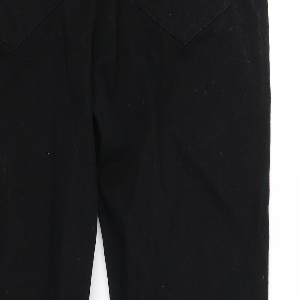 pre worn Mens Black   Straight Jeans Size M L32 in