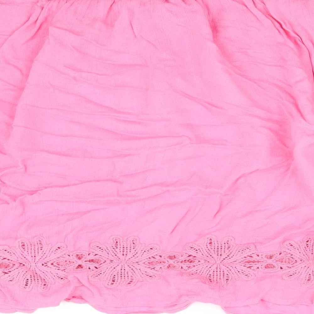 River Island Womens Pink   Basic Blouse Size 16