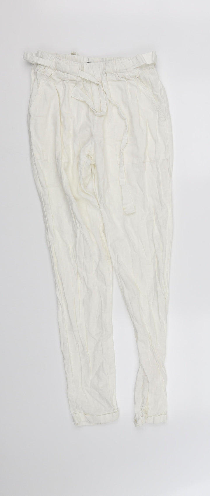 Primark Womens White Straight Jeans Size 6 L32 in