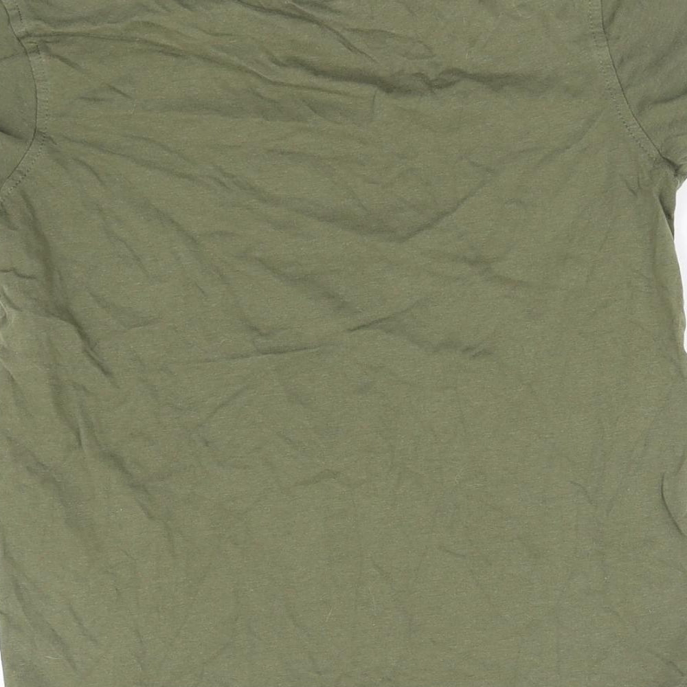 George Girls Green   Basic T-Shirt Size 8-9 Years