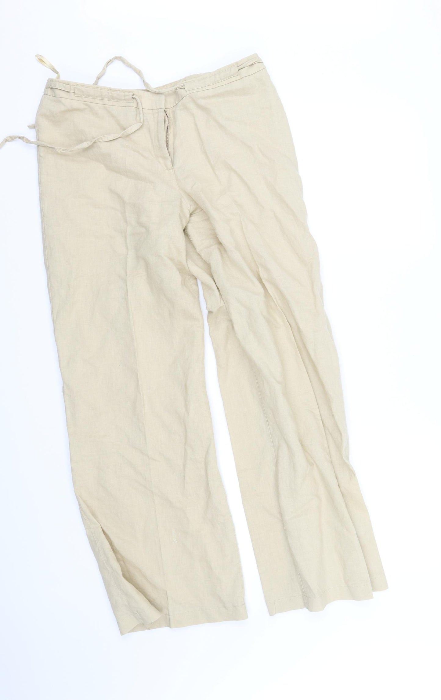 florance  Womens Beige   Trousers  Size M L33 in