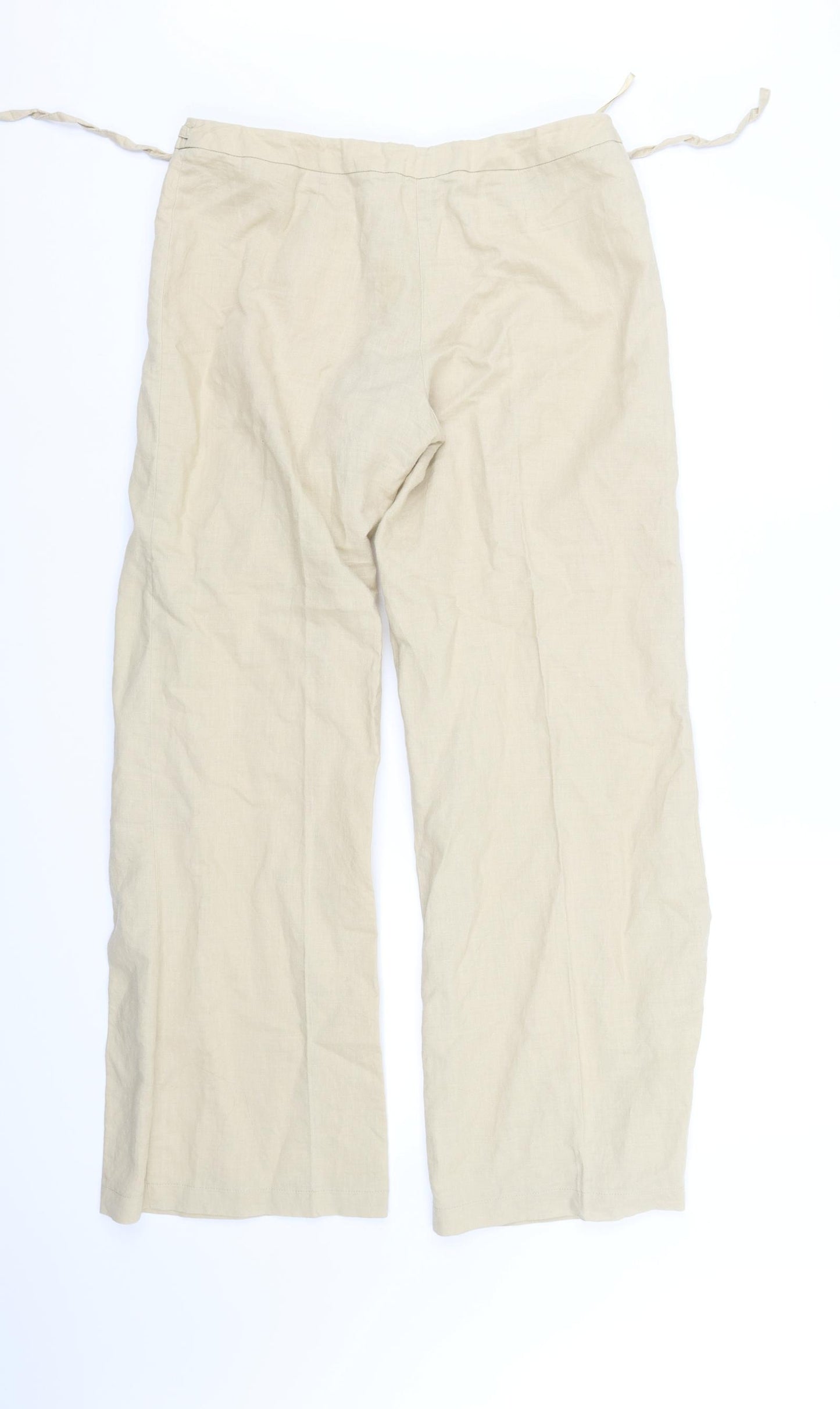 florance  Womens Beige   Trousers  Size M L33 in