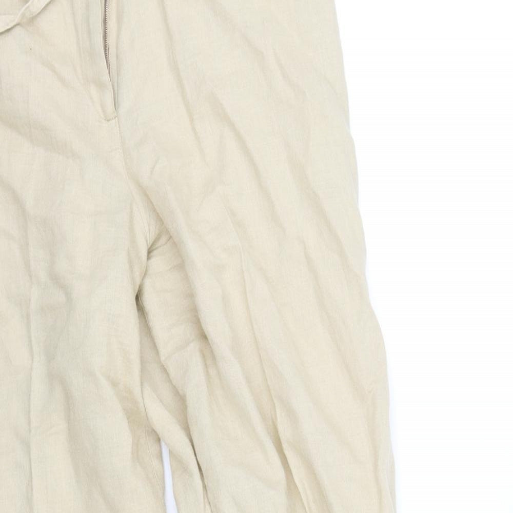 florance  Womens Beige   Trousers  Size M L33 in