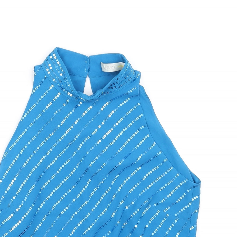 kakko Womens Blue   Basic Blouse Size S