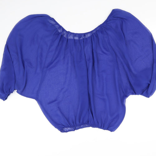 ASOS Womens Blue   Basic Blouse Size 8