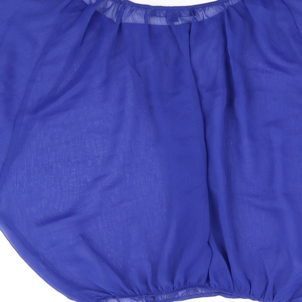 ASOS Womens Blue   Basic Blouse Size 8