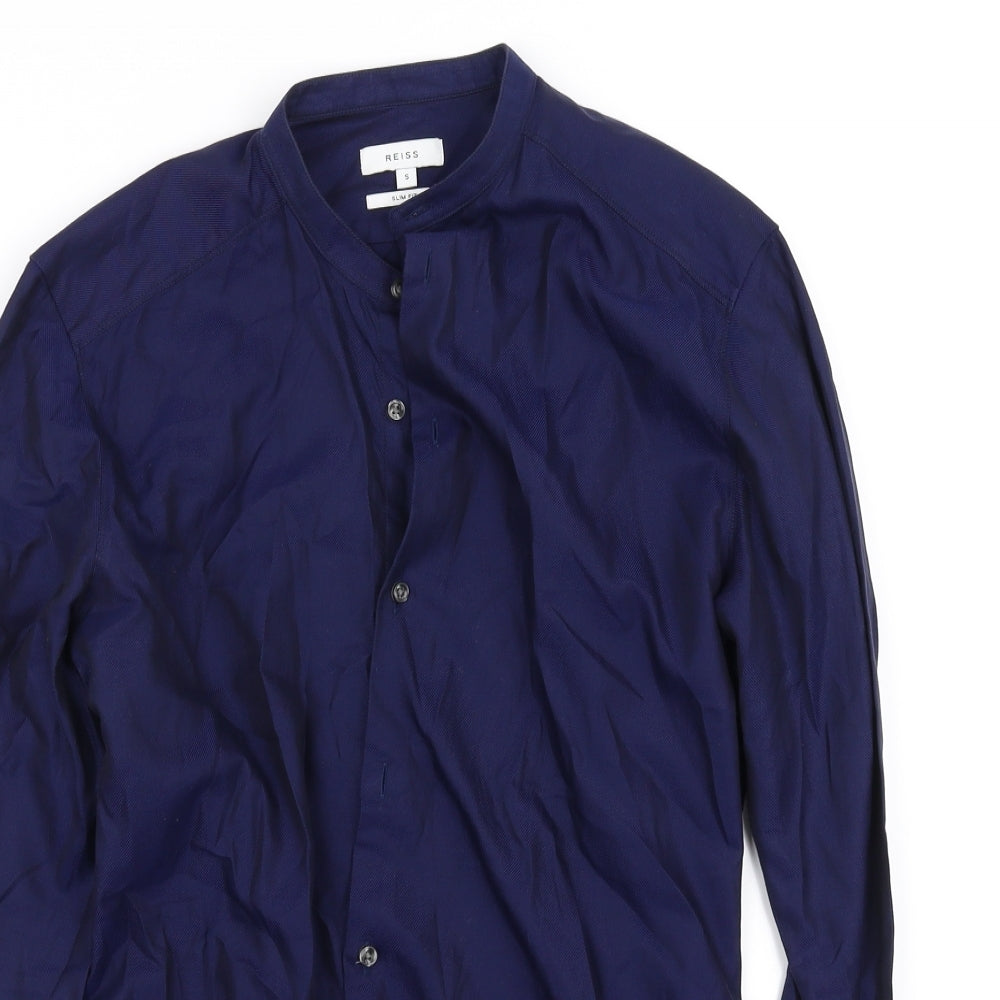 Reiss Mens Blue    Button-Up Size S