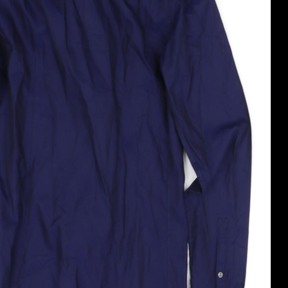 Reiss Mens Blue    Button-Up Size S