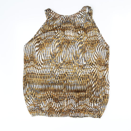 Wallis Womens Yellow   Basic Blouse Size 14