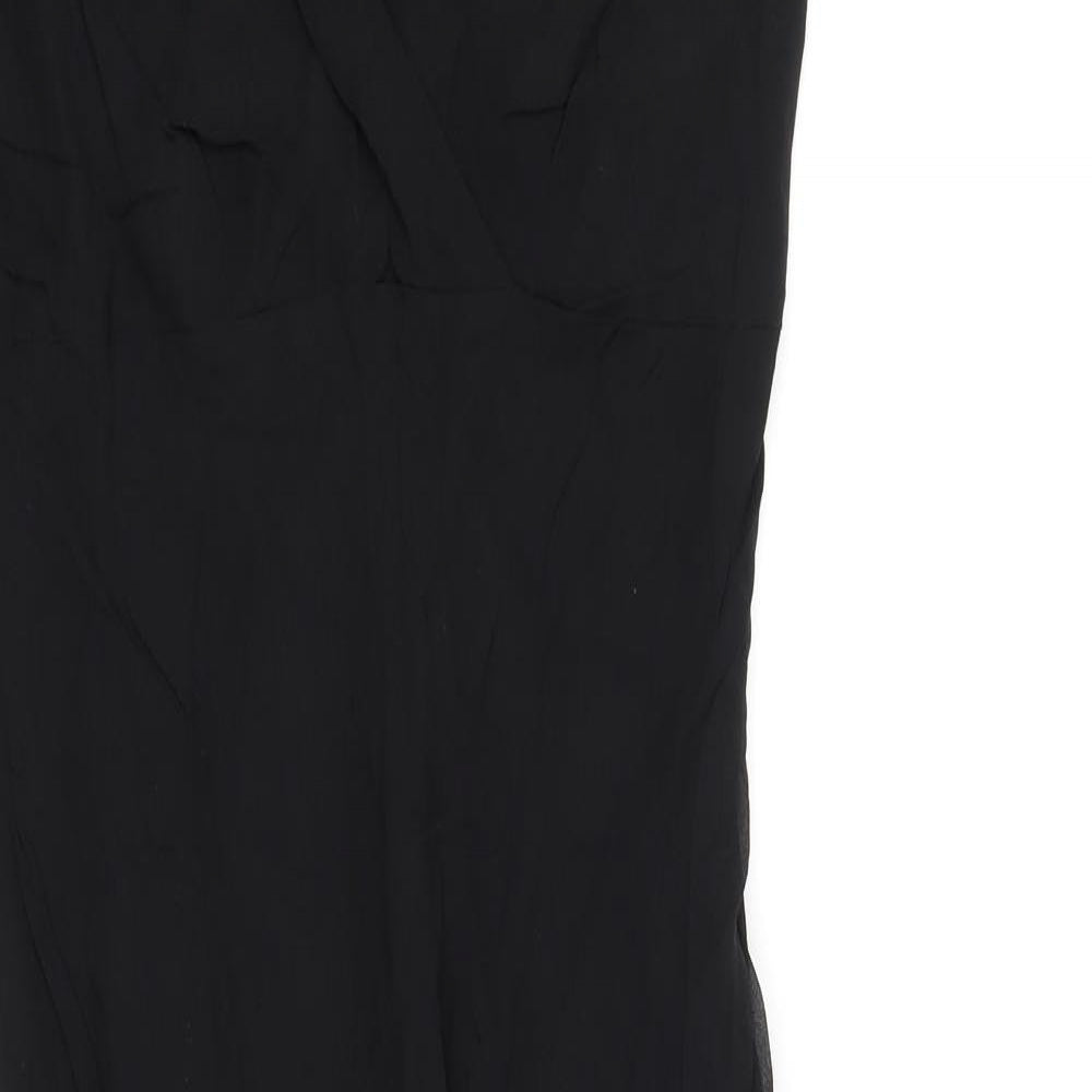 Warehouse Womens Black   Fit & Flare  Size 14