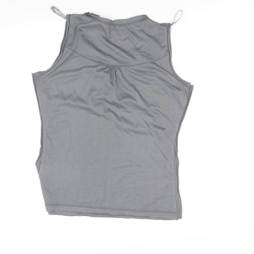 lime Womens Grey   Basic Blouse Size 14