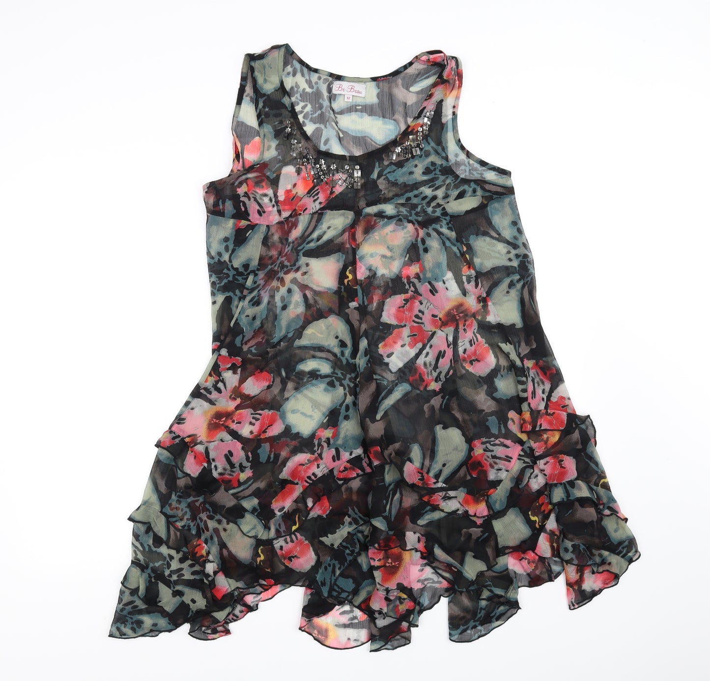 Be beau Womens Black   Fit & Flare  Size 12