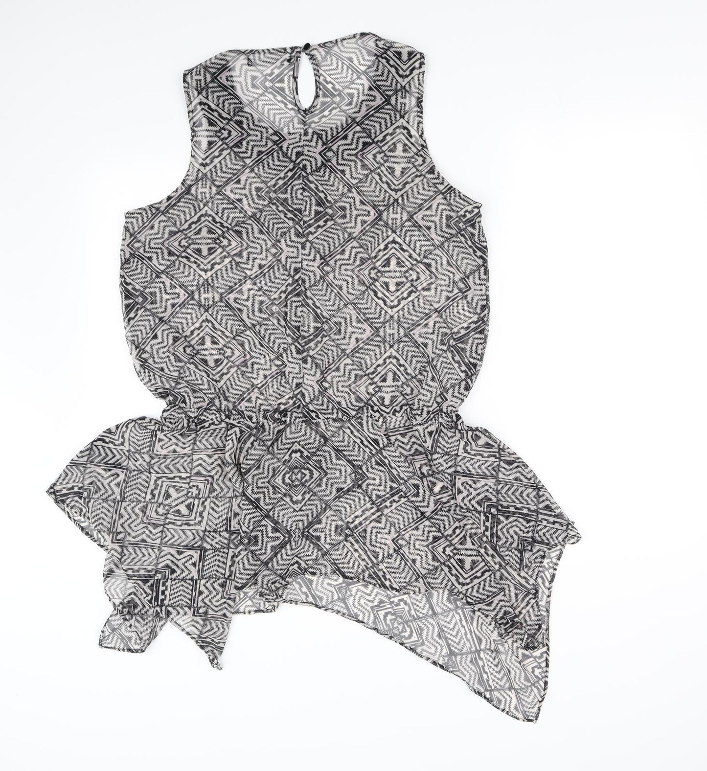 George Womens White   Fit & Flare  Size 14