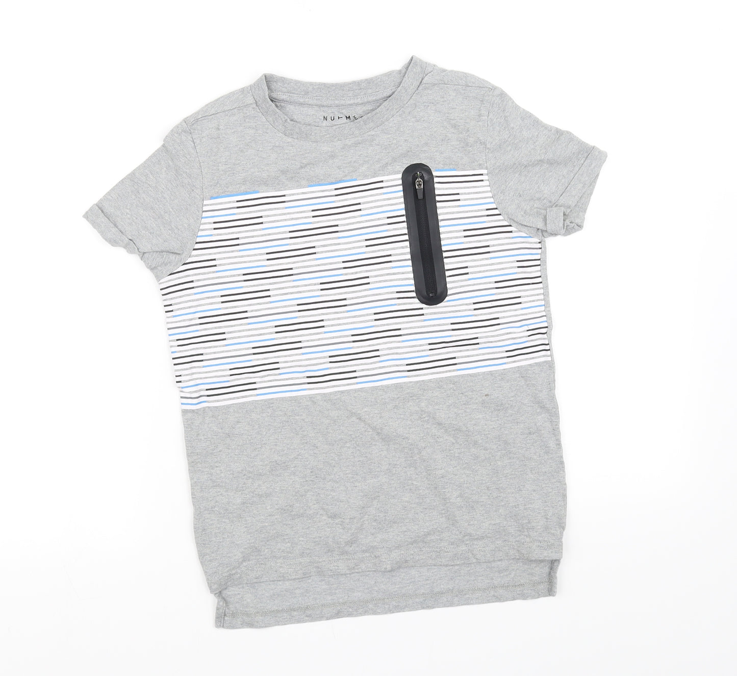 Nutmeg Girls Grey   Basic T-Shirt Size 9 Years