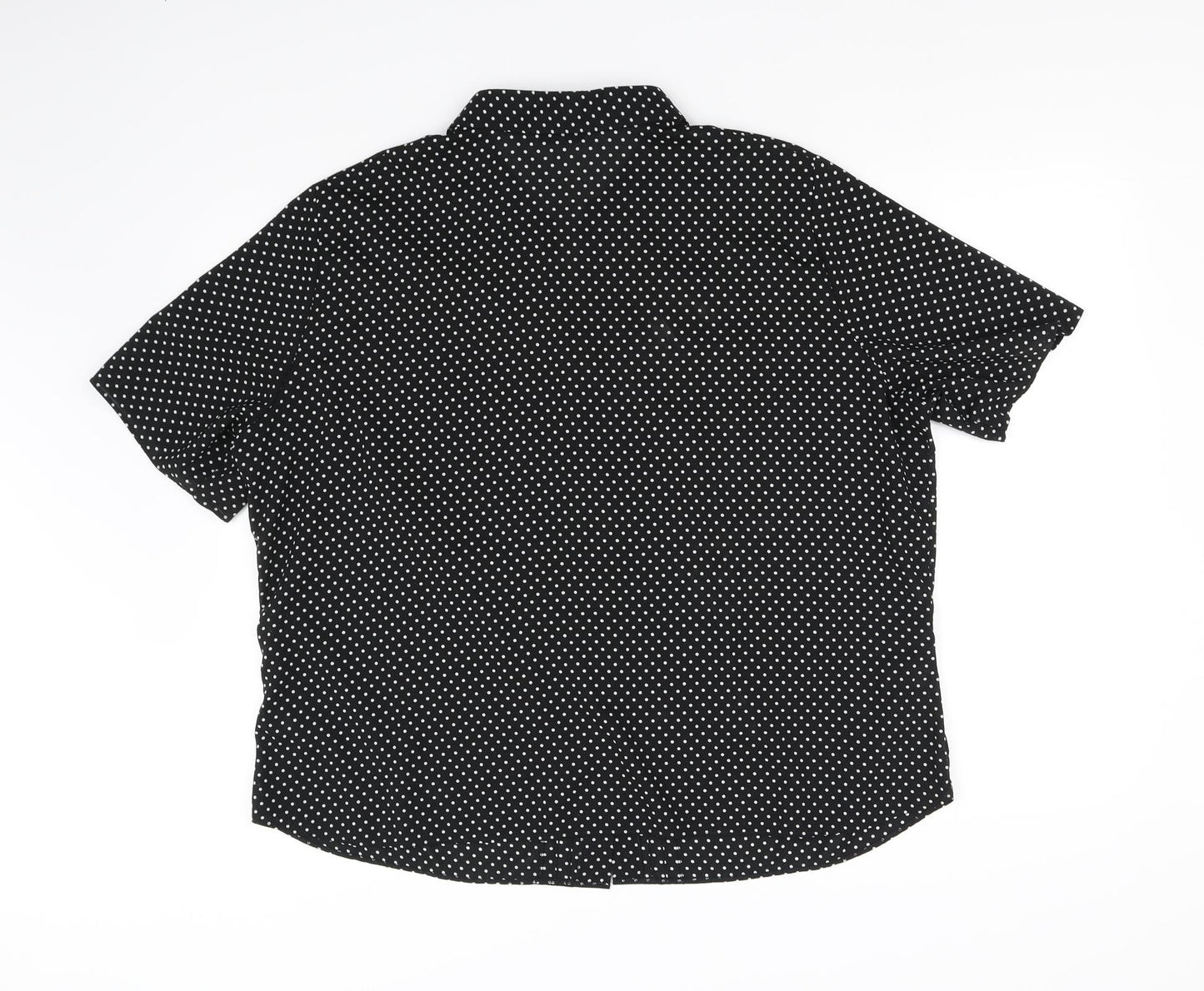 Marks and Spencer Womens Black   Basic Blouse Size XL