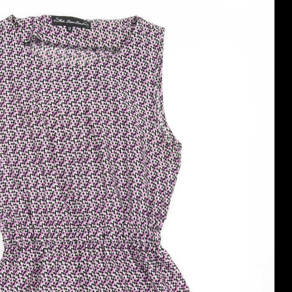 pre worn Womens Purple   Fit & Flare  Size 12