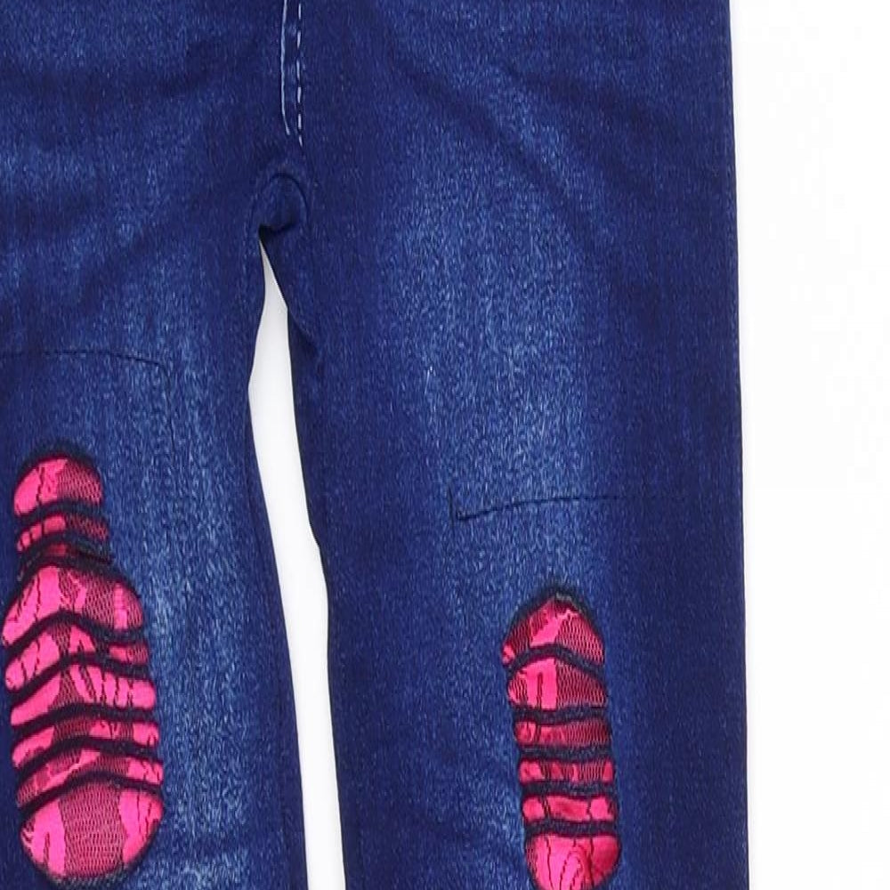 mini lady Girls Blue   Jegging Trousers Size 11-12 Years