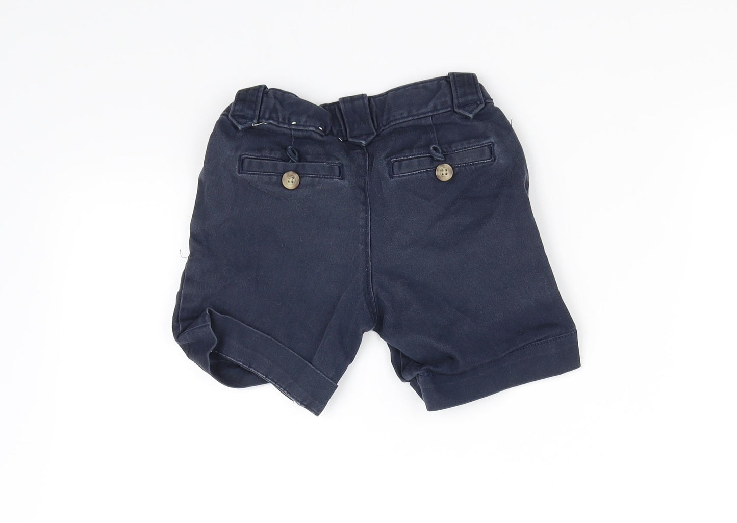 pre worn Girls Blue   Cut-Off Shorts Size 7 Years