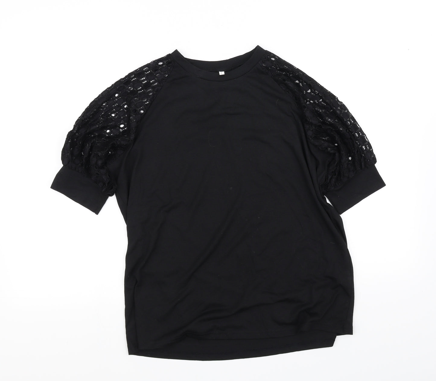 pre worn Womens Black   Basic T-Shirt Size L