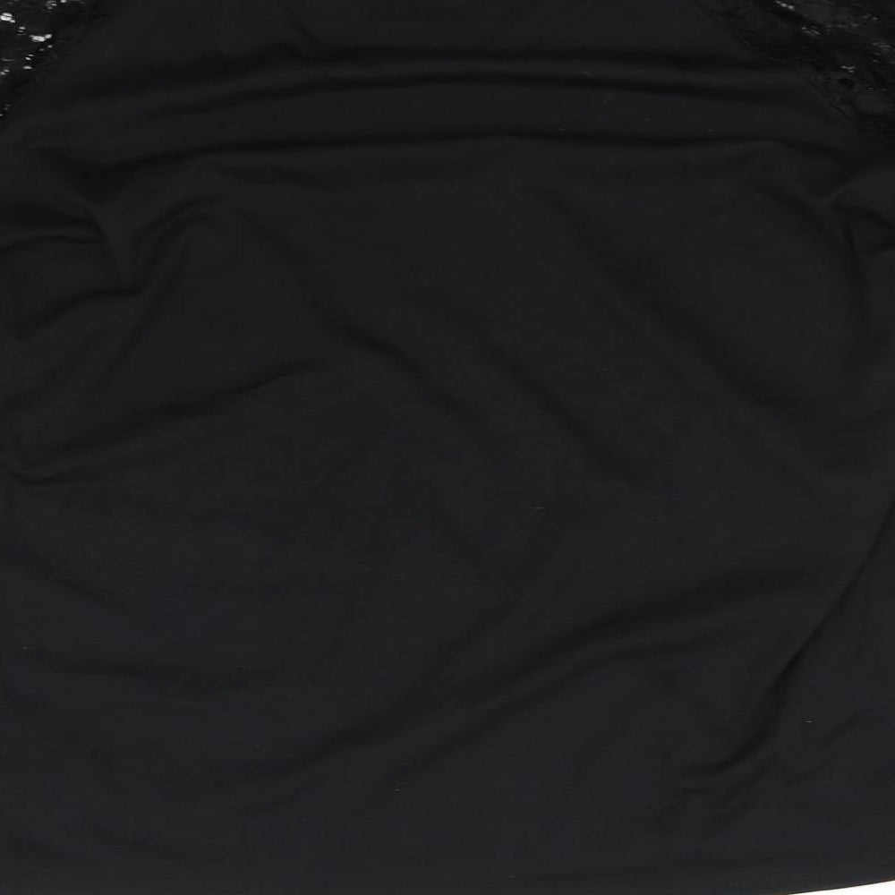 pre worn Womens Black   Basic T-Shirt Size L