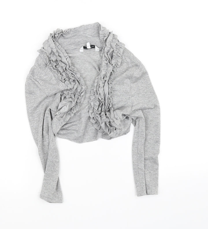 New Look Womens Grey   Cardigan Jumper Size 10