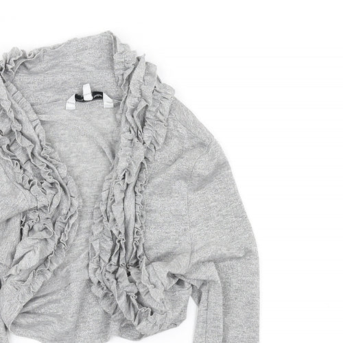 New Look Womens Grey   Cardigan Jumper Size 10