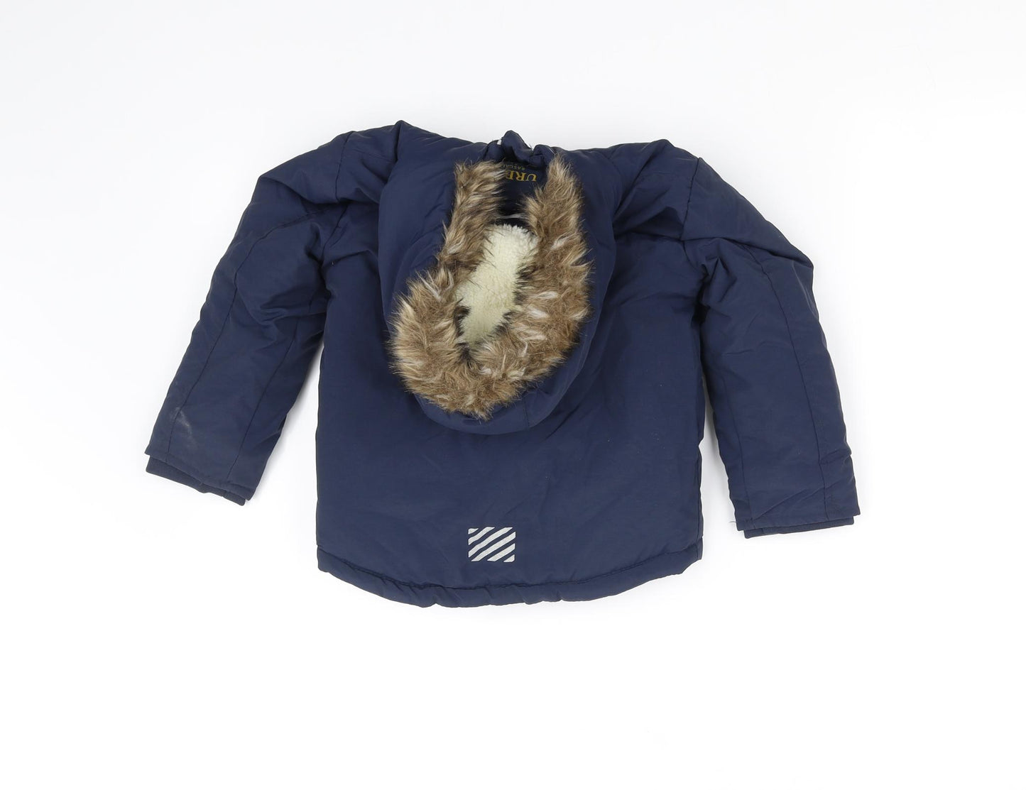 pre worn Girls Blue   Jacket Coat Size 3-4 Years