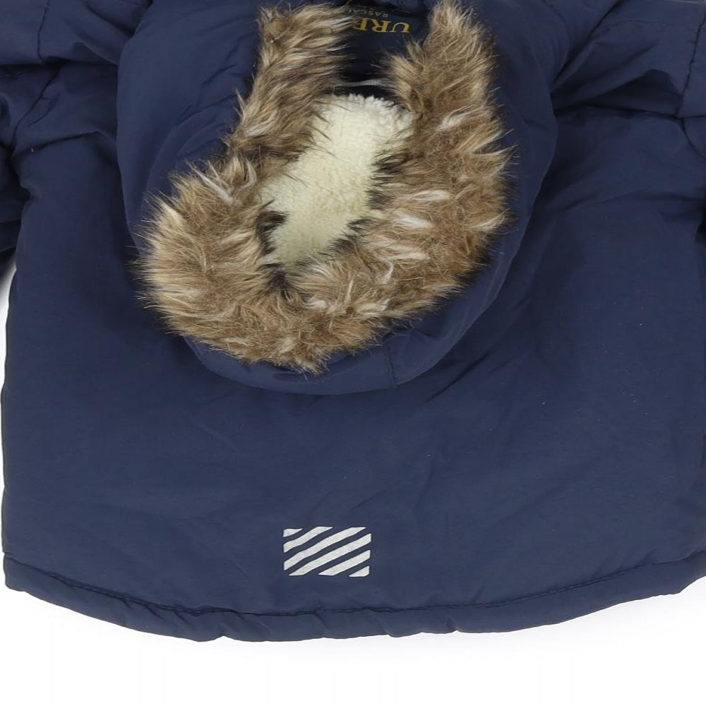 pre worn Girls Blue   Jacket Coat Size 3-4 Years