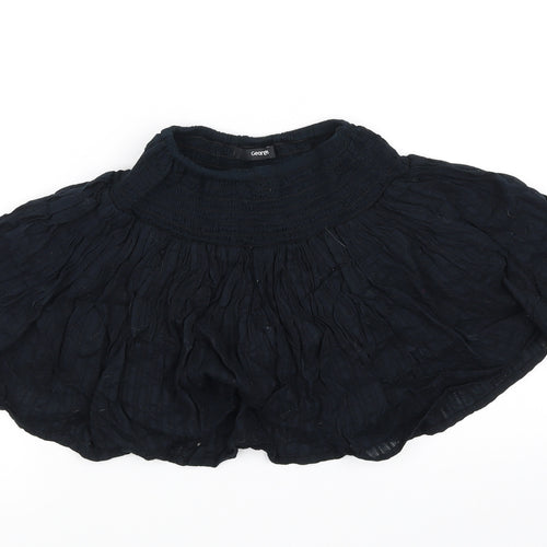 Priamrk Girls Black   Flare Skirt Size XS