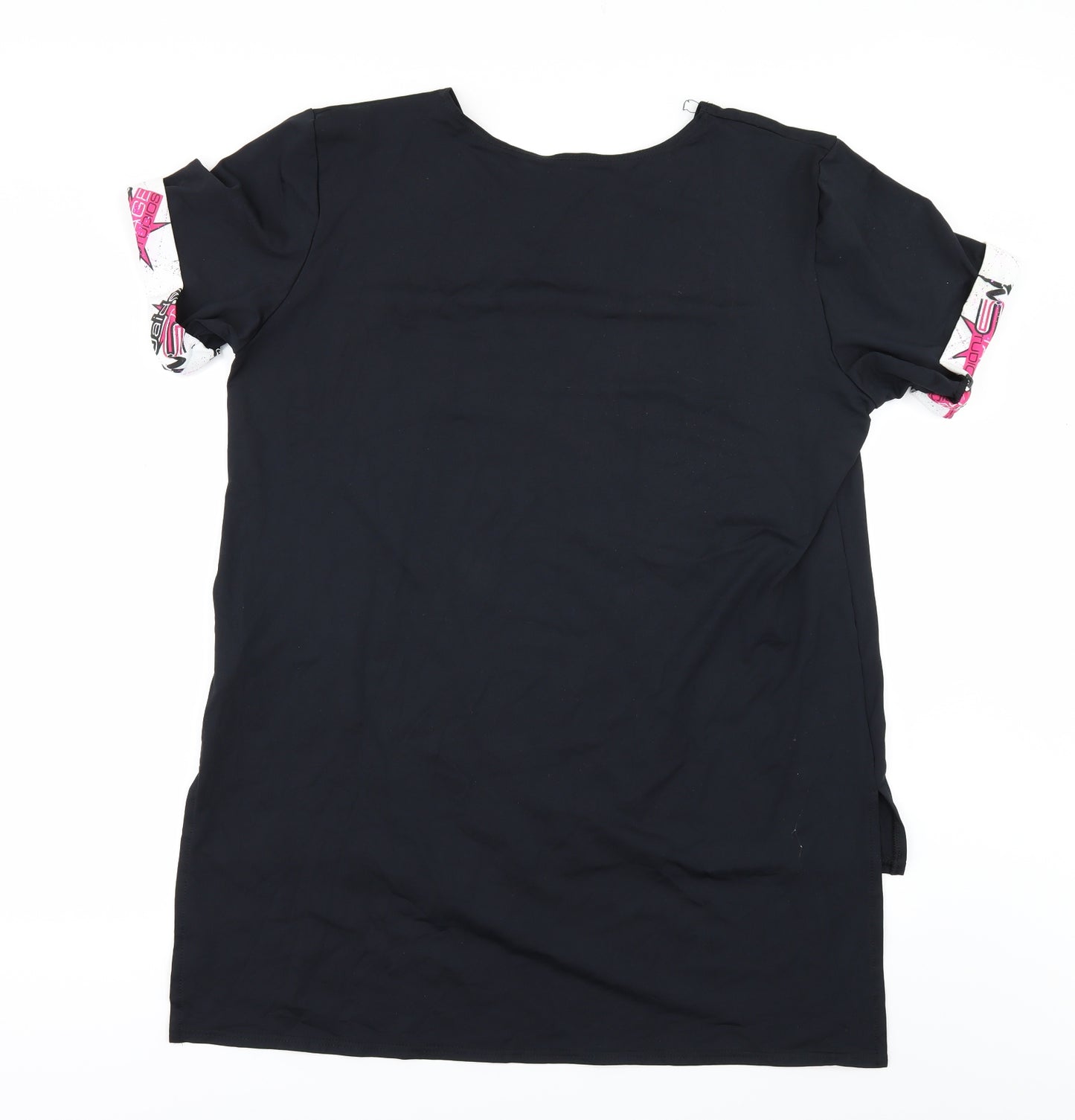 Preworn Womens Black   Basic T-Shirt Size 18