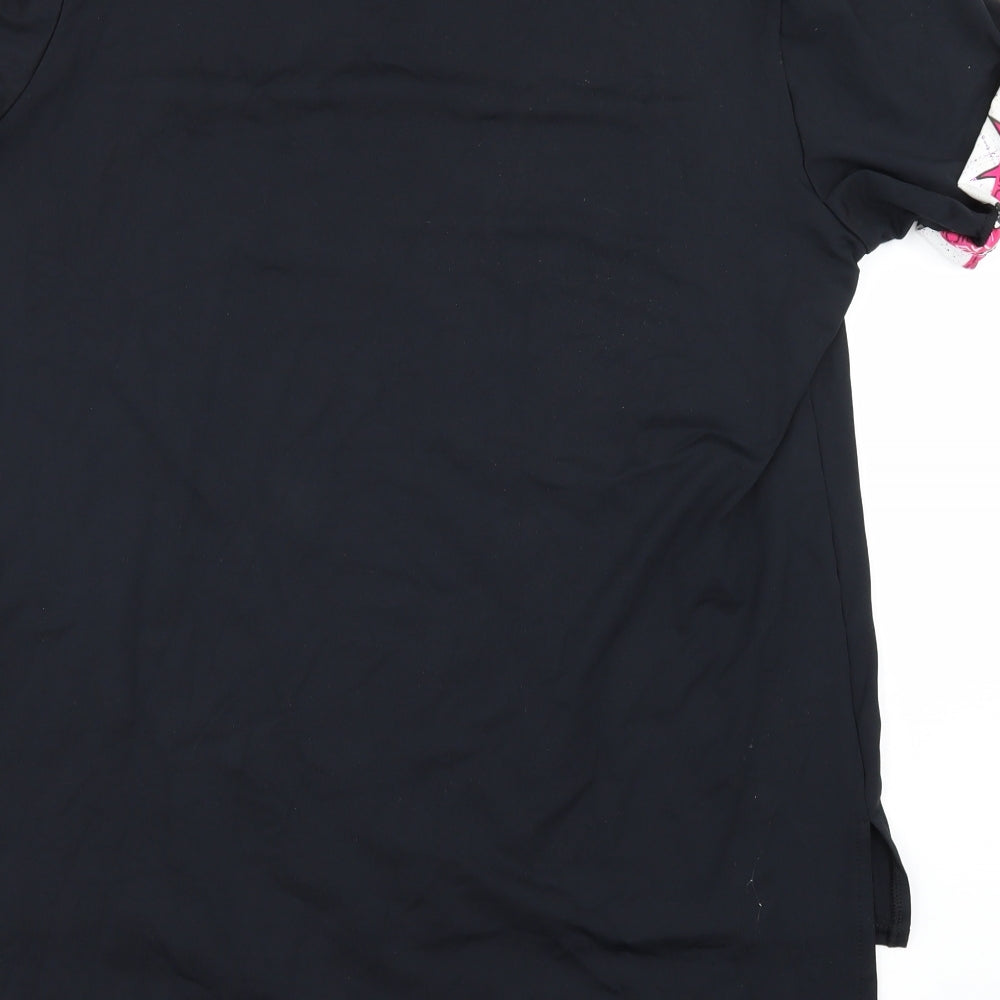 Preworn Womens Black   Basic T-Shirt Size 18