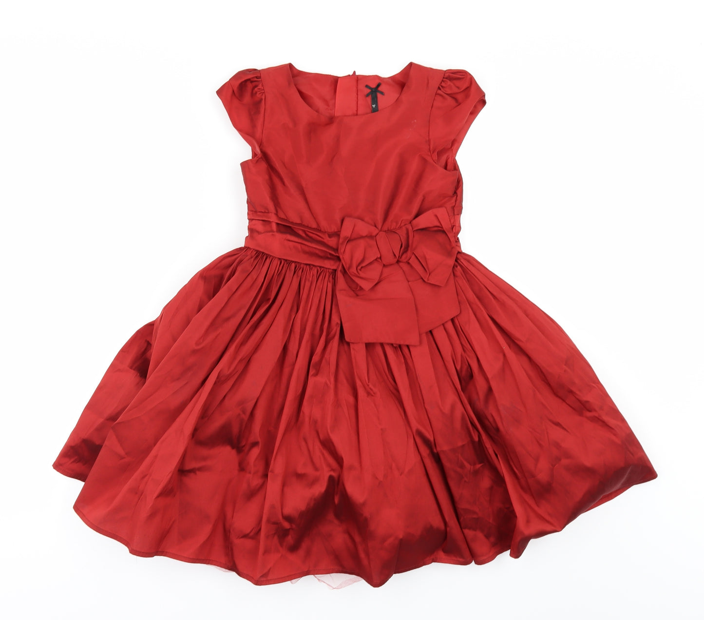NEXT Girls Red  Chiffon A-Line  Size 6 Years