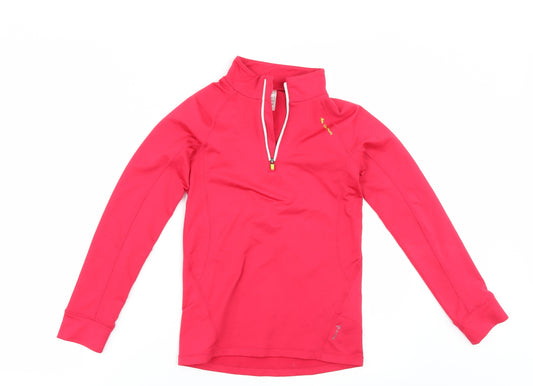Oxylane Girls Pink   Pullover Jumper Size 10 Years