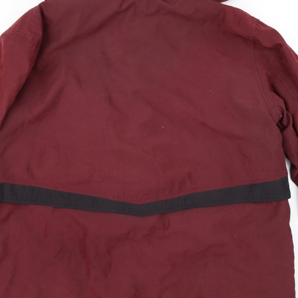 BHS Womens Red   Anorak Coat Size 16