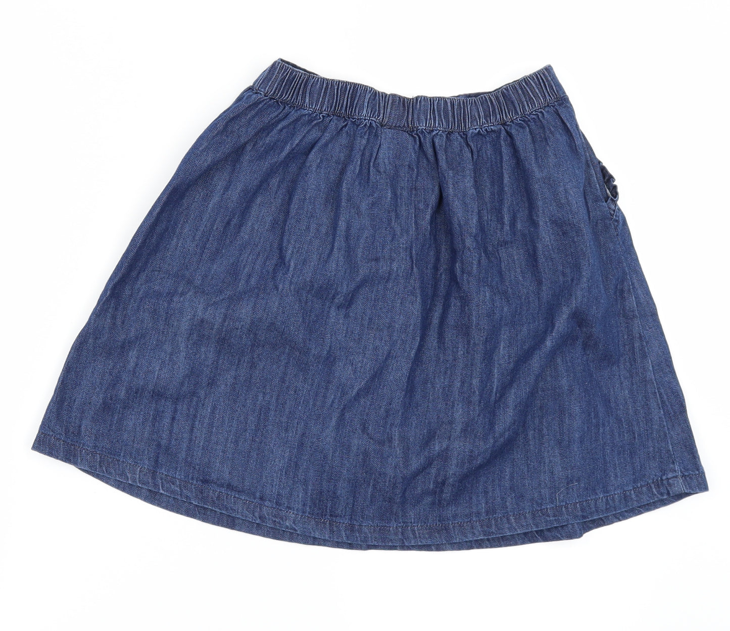 NEXT Girls Blue  Denim Mini Skirt Size 8-9 Years