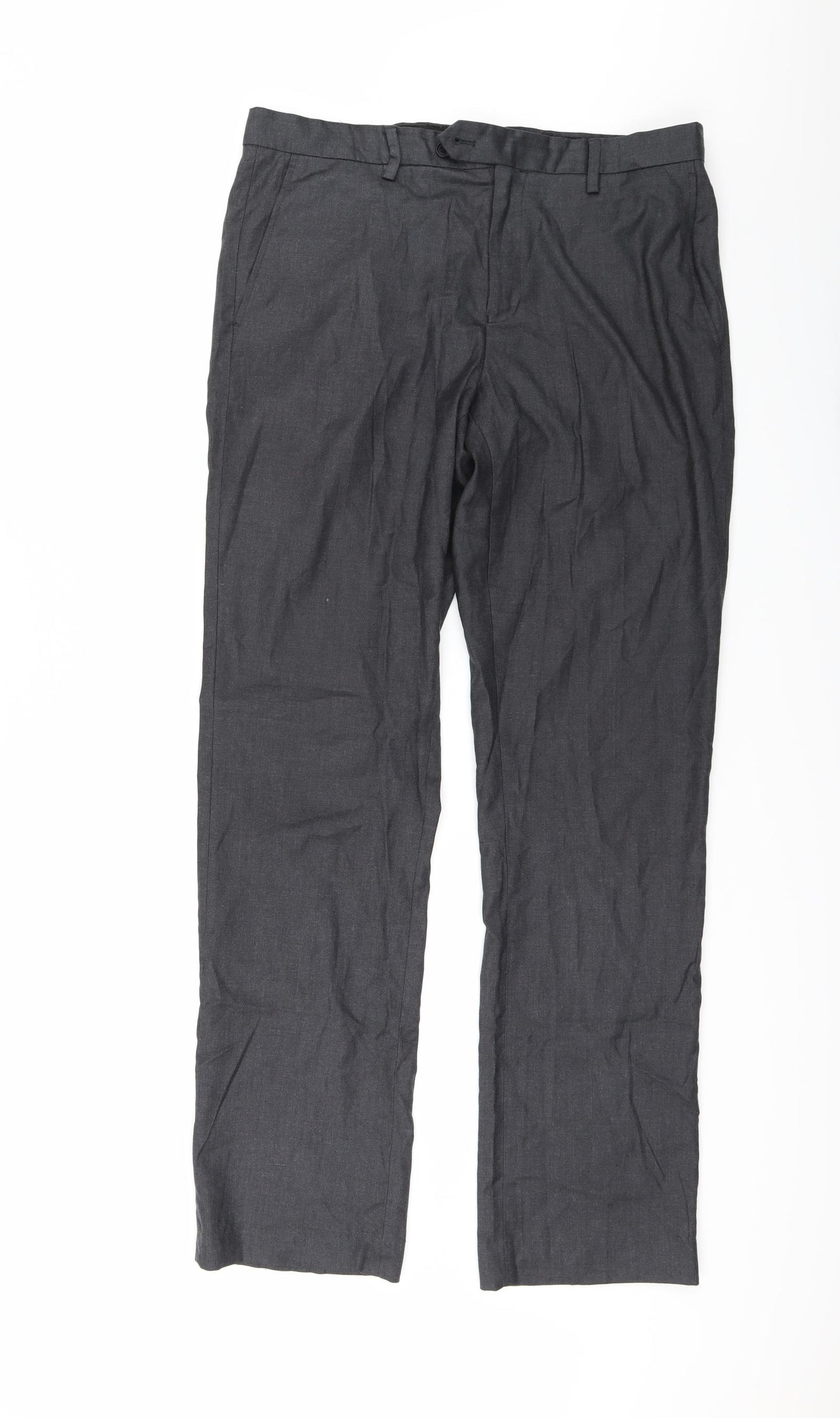 Cedar Wood State Mens Grey   Trousers  Size 34 in L32 in