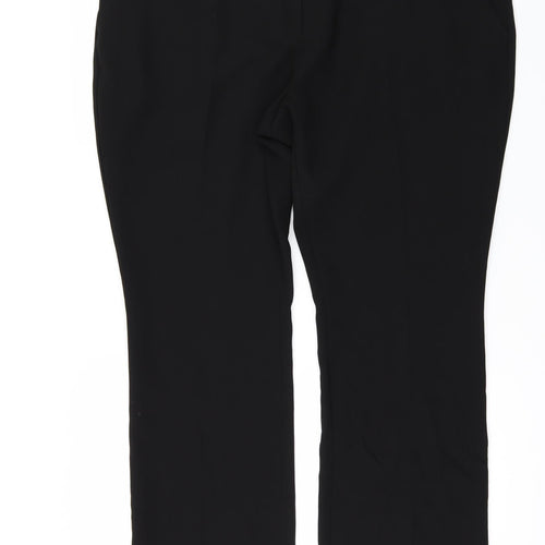 Papaya Womens Black   Trousers  Size 20 L29 in
