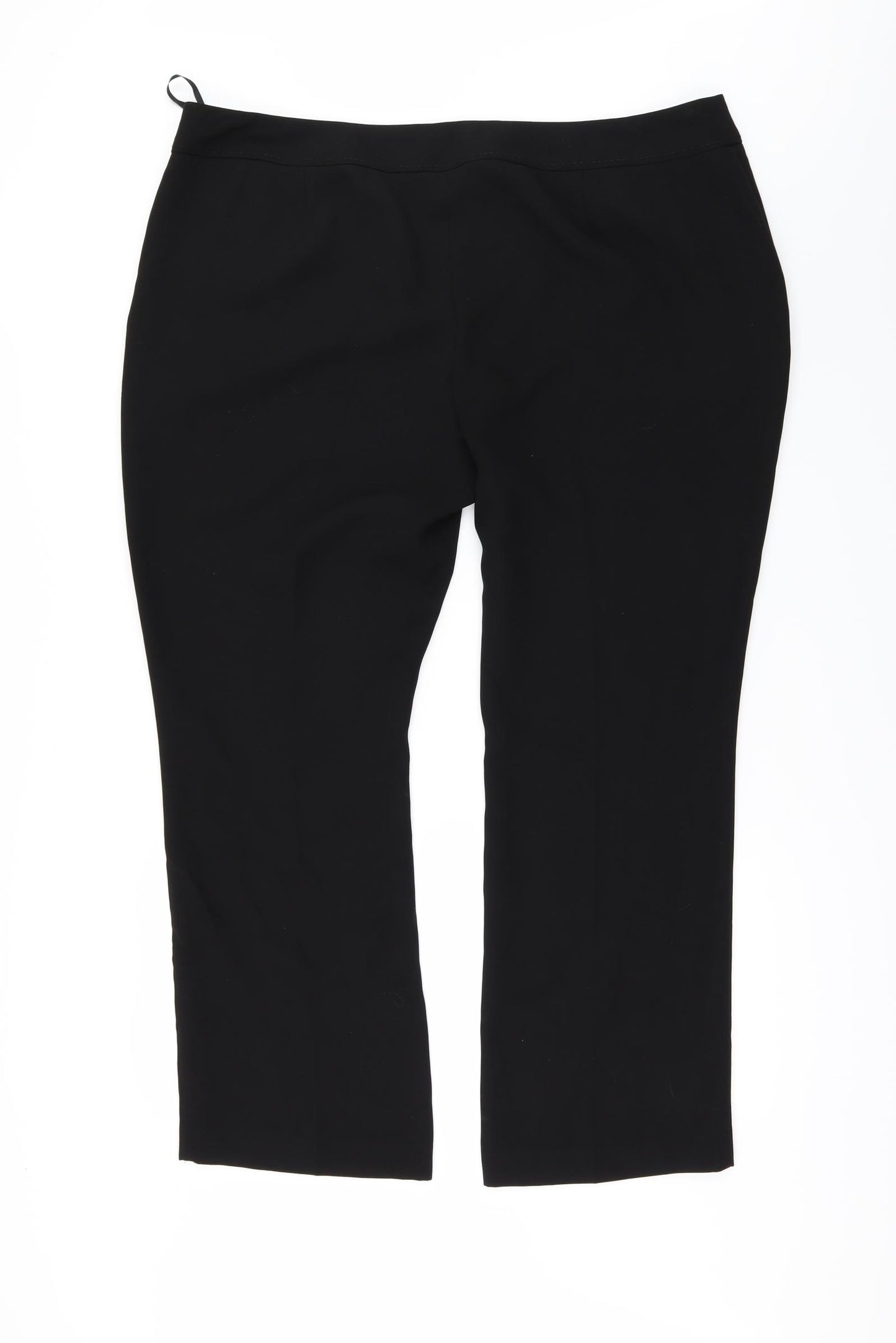 Papaya Womens Black   Trousers  Size 20 L29 in