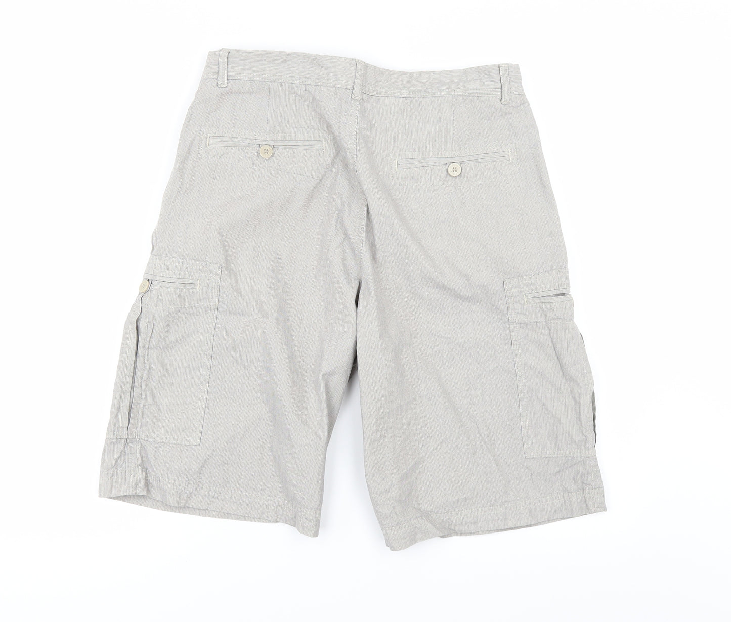 Marks and Spencer Mens Beige   Bermuda Shorts Size 32