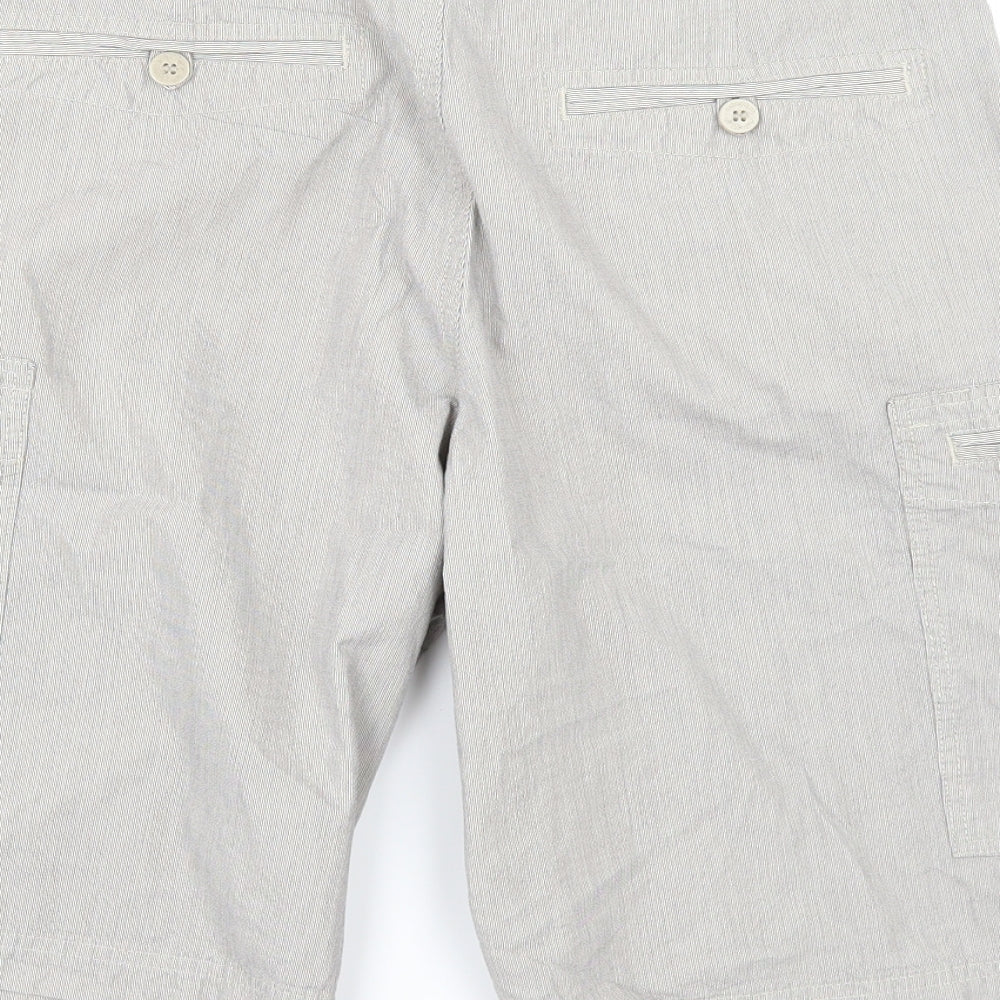 Marks and Spencer Mens Beige   Bermuda Shorts Size 32