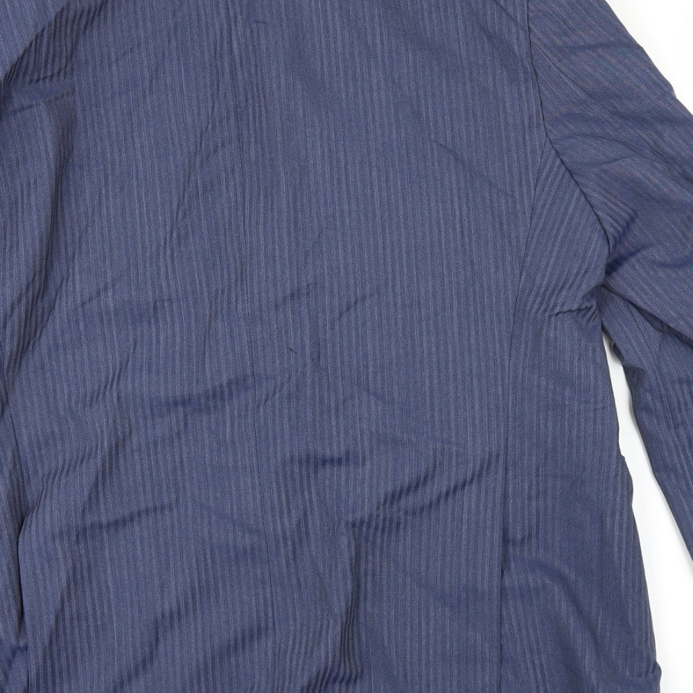 REDA Mens Blue   Jacket Suit Jacket Size 42