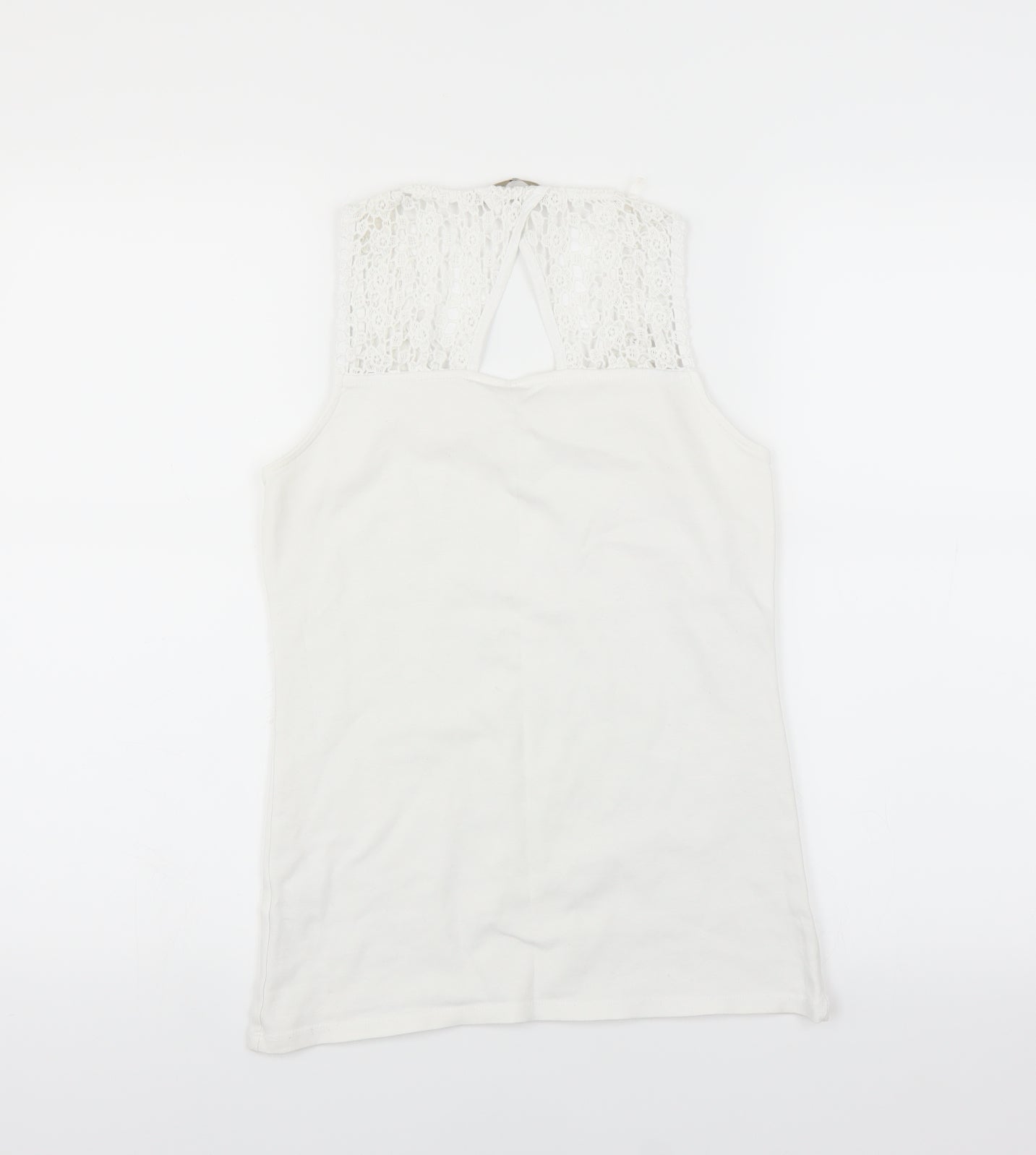 Sainsburys Womens White   Basic T-Shirt Size 14