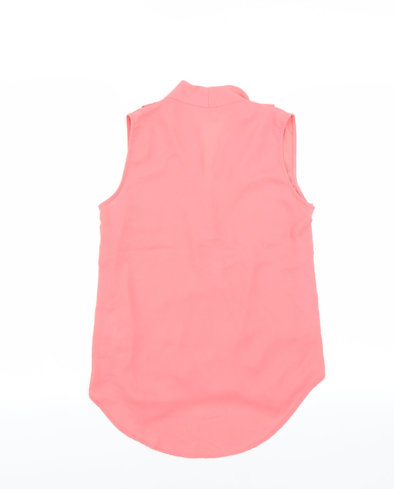 New Look Womens Pink   Basic Blouse Size 8