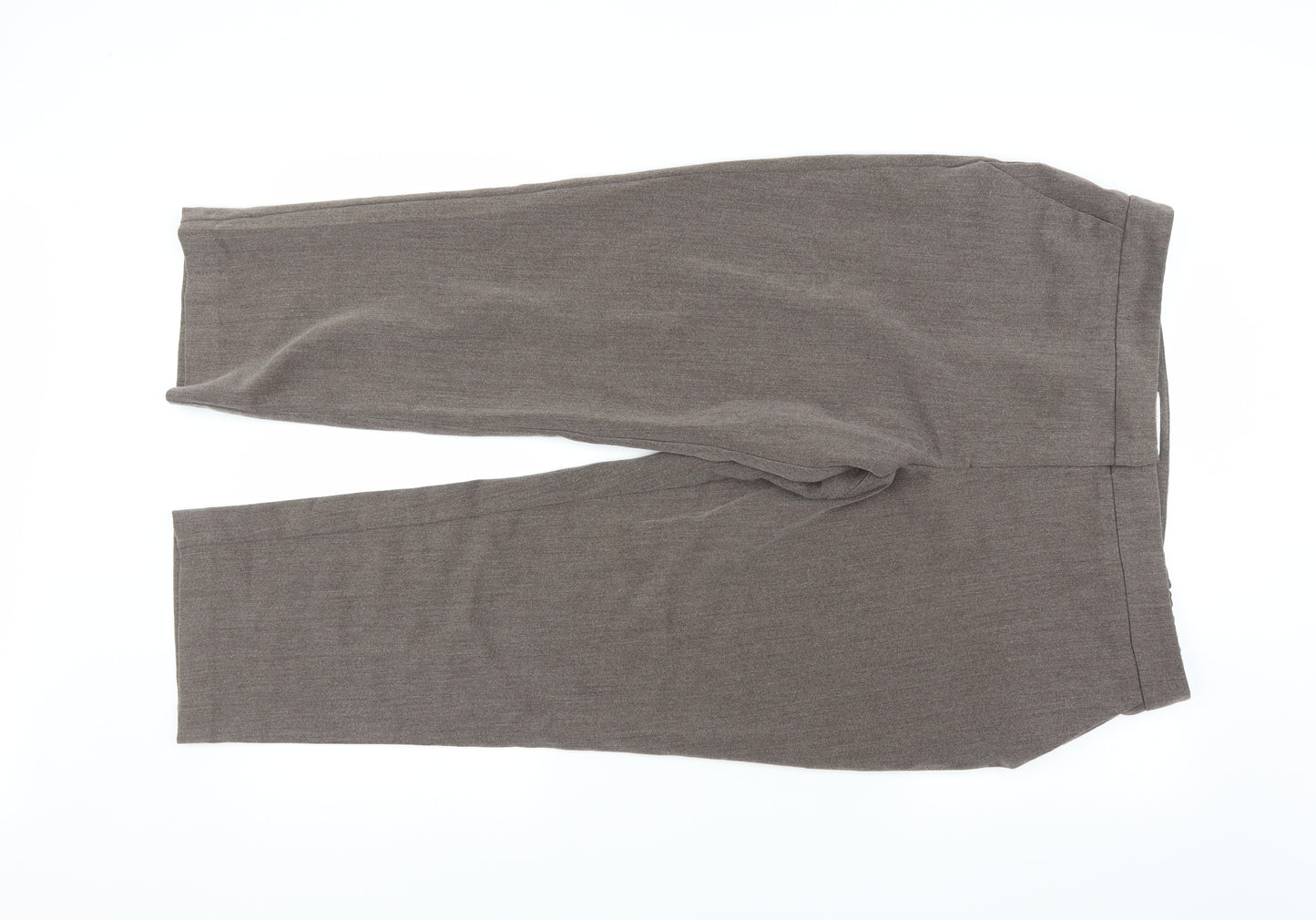 Signiture Womens Brown   Trousers  Size 18 L26 in