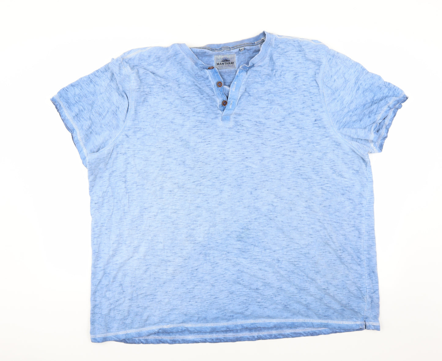 MANTARAY Mens Blue    T-Shirt Size 2XL