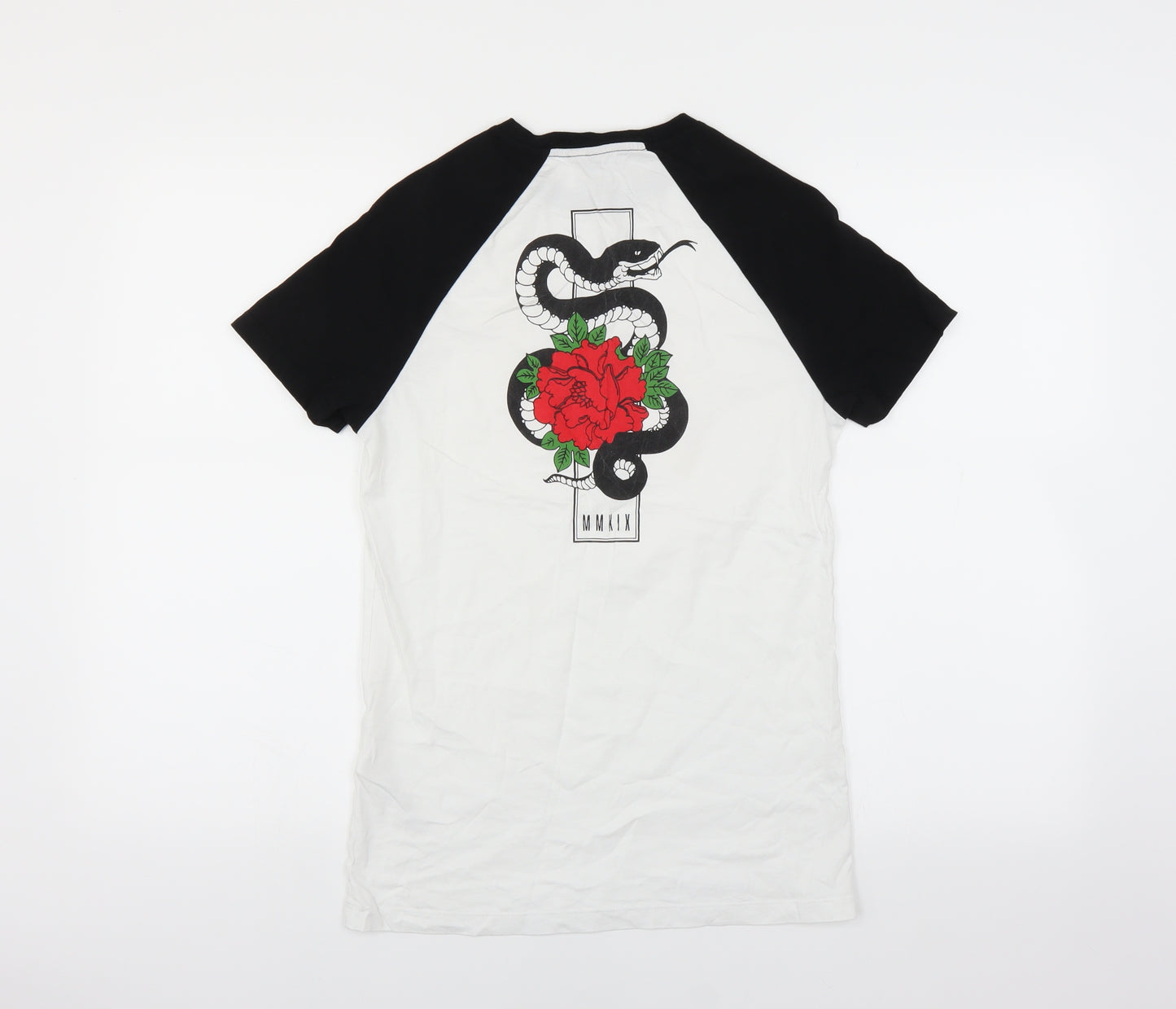 ASOS Womens White   Basic T-Shirt Size 2XS